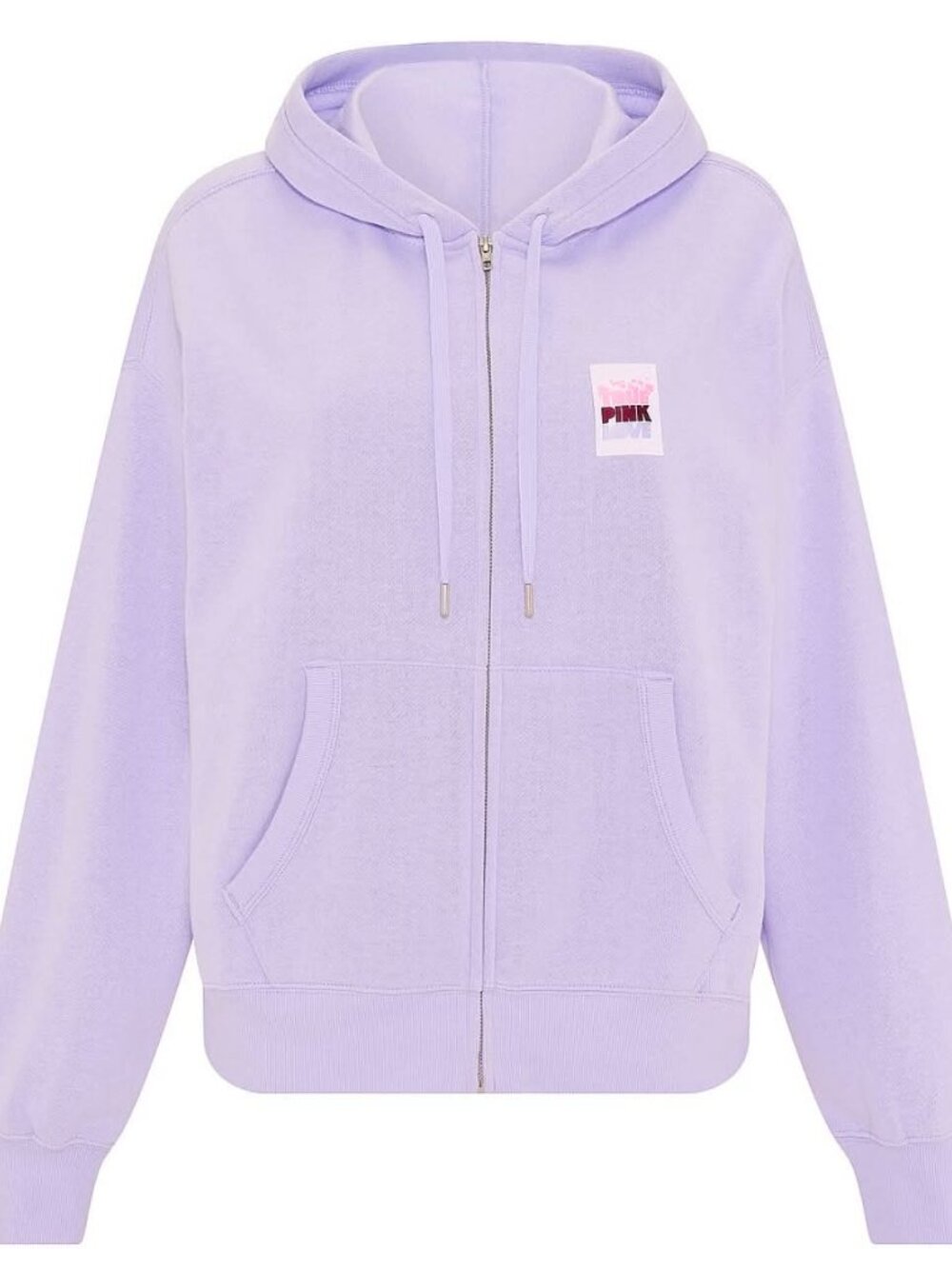 VS PINK CAMPUS FLEECE FULL ZIP HOODIE IN SWEET LAVENDER PINK FRIDAY 2026 S-XL